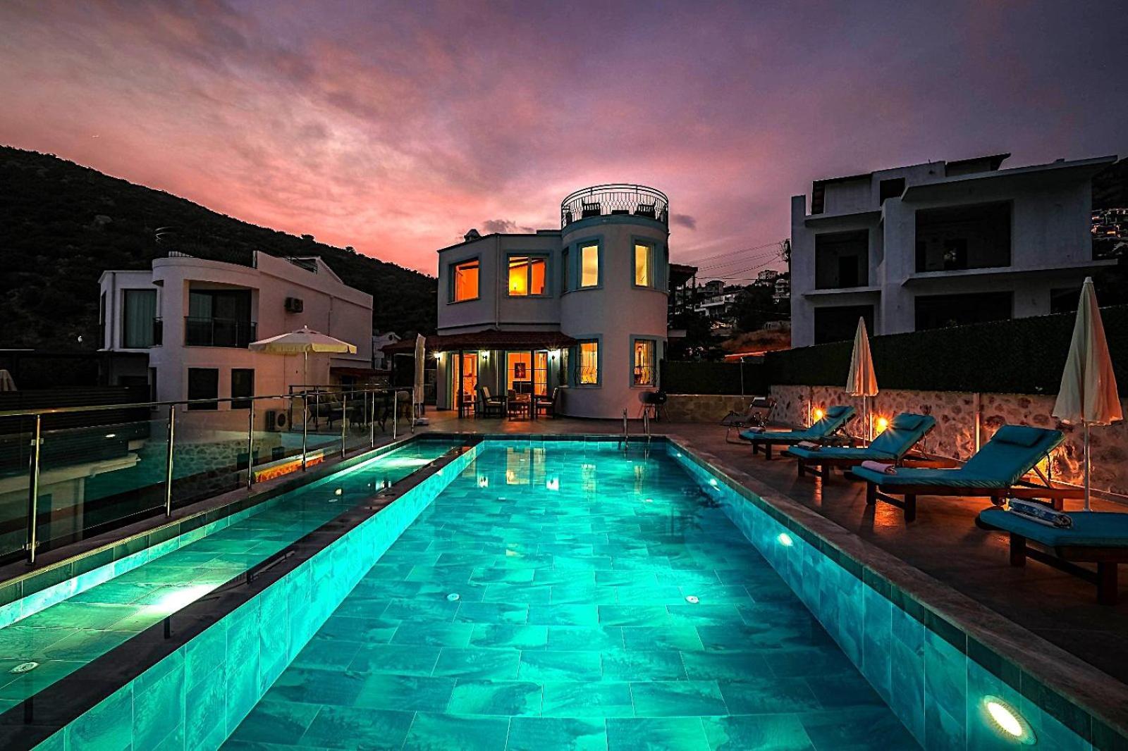 Villa Manolya Kalkan Bagian luar foto